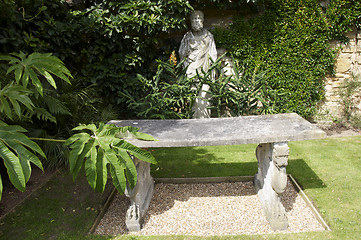 Image showing Garden bench