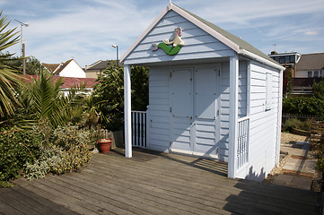 Image showing Beach hut