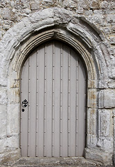 Image showing Church door