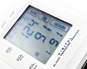 Image showing Blood pressure monitor.