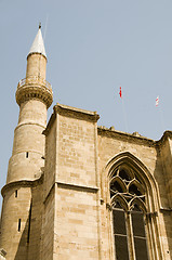 Image showing detail Selimiye Mosque St. Sophia Cathedral Lefkosia Cyprus