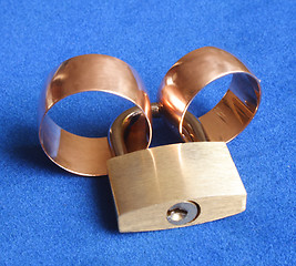 Image showing wedding rings