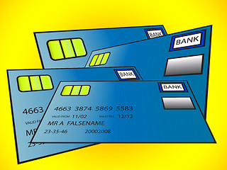 Image showing Some Bank Cards 