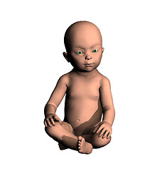 Image showing Sitting Baby 