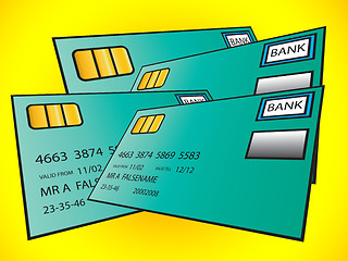 Image showing Some Bank Cards 