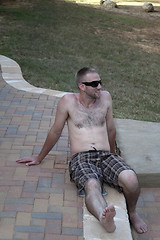 Image showing Man Relaxing