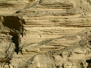 Image showing Natural sculpture made by wind