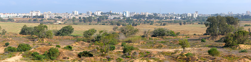 Image showing White houses of Ashkelon