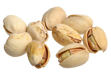 Image showing Pistachios, isolated