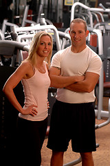 Image showing fitness couple