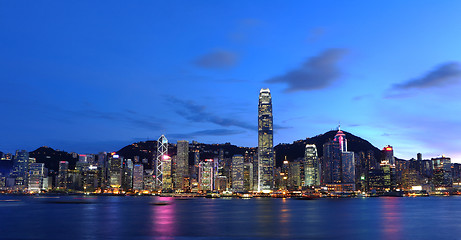 Image showing Hong Kong City Skyline