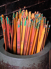 Image showing fortune sticks