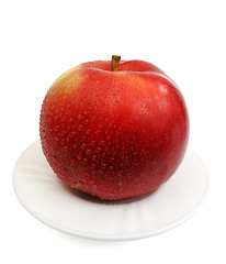 Image showing Red apple, isolated