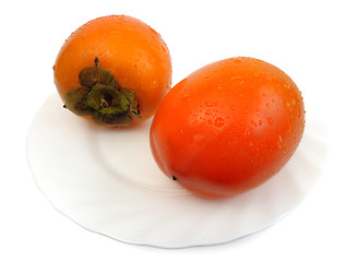 Image showing Persimmon, isolated