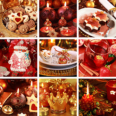 Image showing Merry Christmas collage