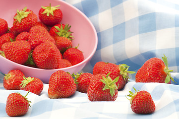 Image showing British Strawberries