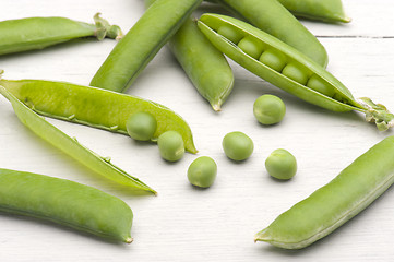 Image showing Fresh Peas