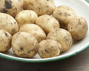 Image showing New Potatoes