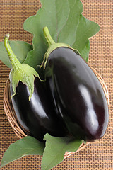 Image showing Eggplants.