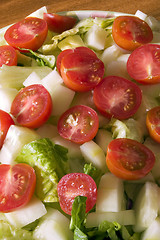 Image showing Close up on a Bowl of Salad