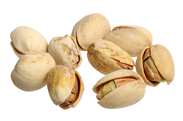 Image showing Pistachios, isolated