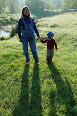 Image showing Mother and daughter