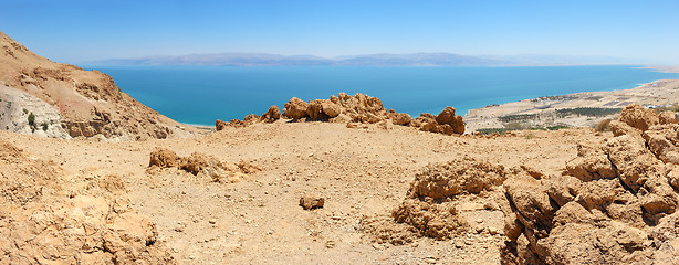 Image showing Dead Sea Panorama