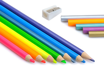 Image showing Colored pencils