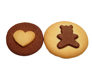 Image showing Love the bear biscuits