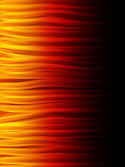 Image showing Realistic Fire Flames. Color and forms are editable.