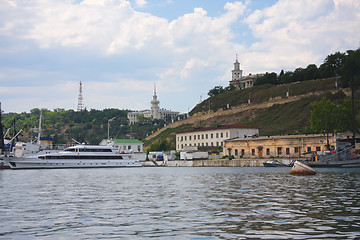 Image showing Yacht in Sevastopol