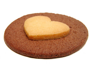 Image showing Heart biscuit