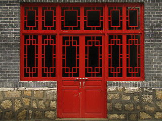 Image showing house's door