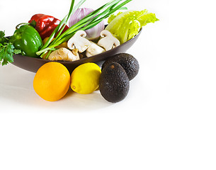 Image showing assorted vegetables and fruits