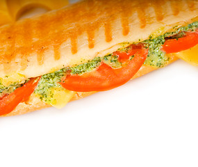 Image showing panini sandwich