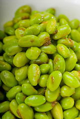 Image showing steamed green beans ialian style