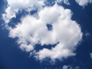 Image showing Cumulus clouds