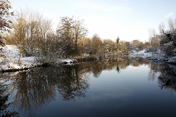 Image showing Winter lake