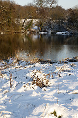 Image showing Winter lake