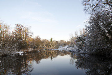 Image showing Winter lake