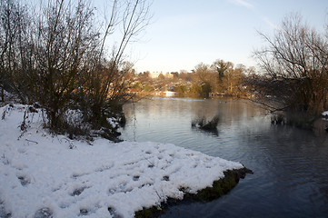 Image showing Winter lake