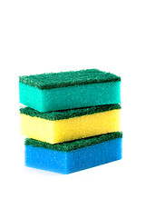 Image showing three sponges