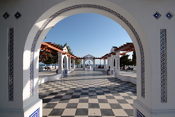 Image showing Balcony of Benidorm