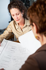 Image showing Working businesswomen