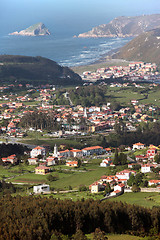 Image showing Coast village in Spain