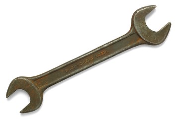 Image showing Old Wrench