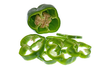 Image showing Green pepper