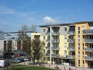 Image showing Apartment houses