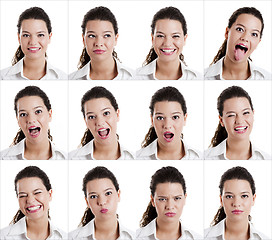 Image showing Diferent expressions