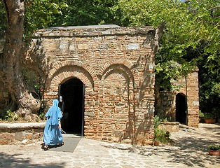 Image showing House of the Virgin Mary (Meryemana), Ephesus, Turkey